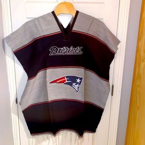 New England Patriots Custom Made Poncho Zarape